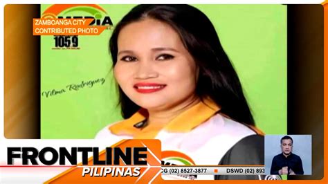 Radio anchor, patay sa pamamaril habang nagbo.